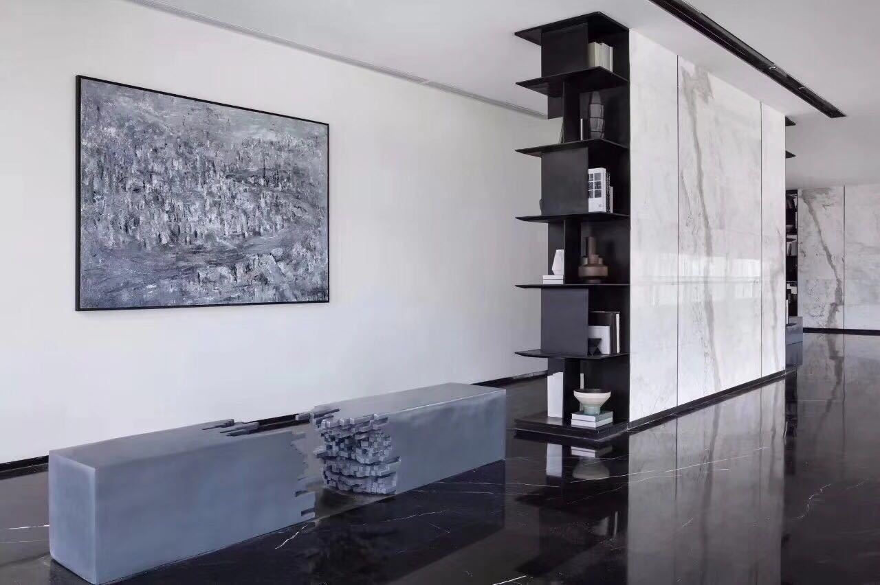 55度超白瓷抛能量石